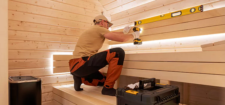 Outdoor Sauna Installation Service in Hamilton, ON