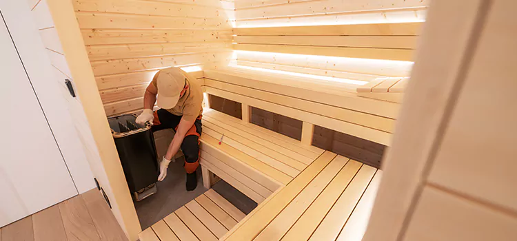 Spa-grade Sauna Installation With Top-quality Materials in Hamilton, Ontario